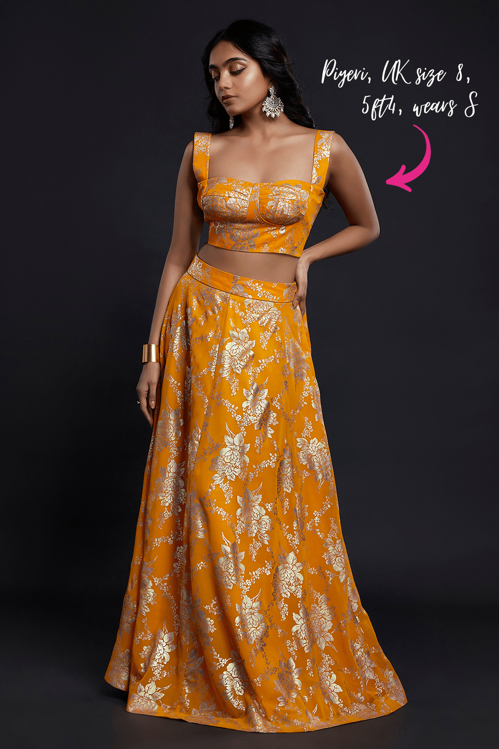 Mango Corset Lehenga Set