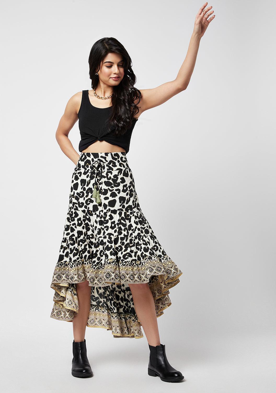 Brooke Printed Skirt - QUERATED