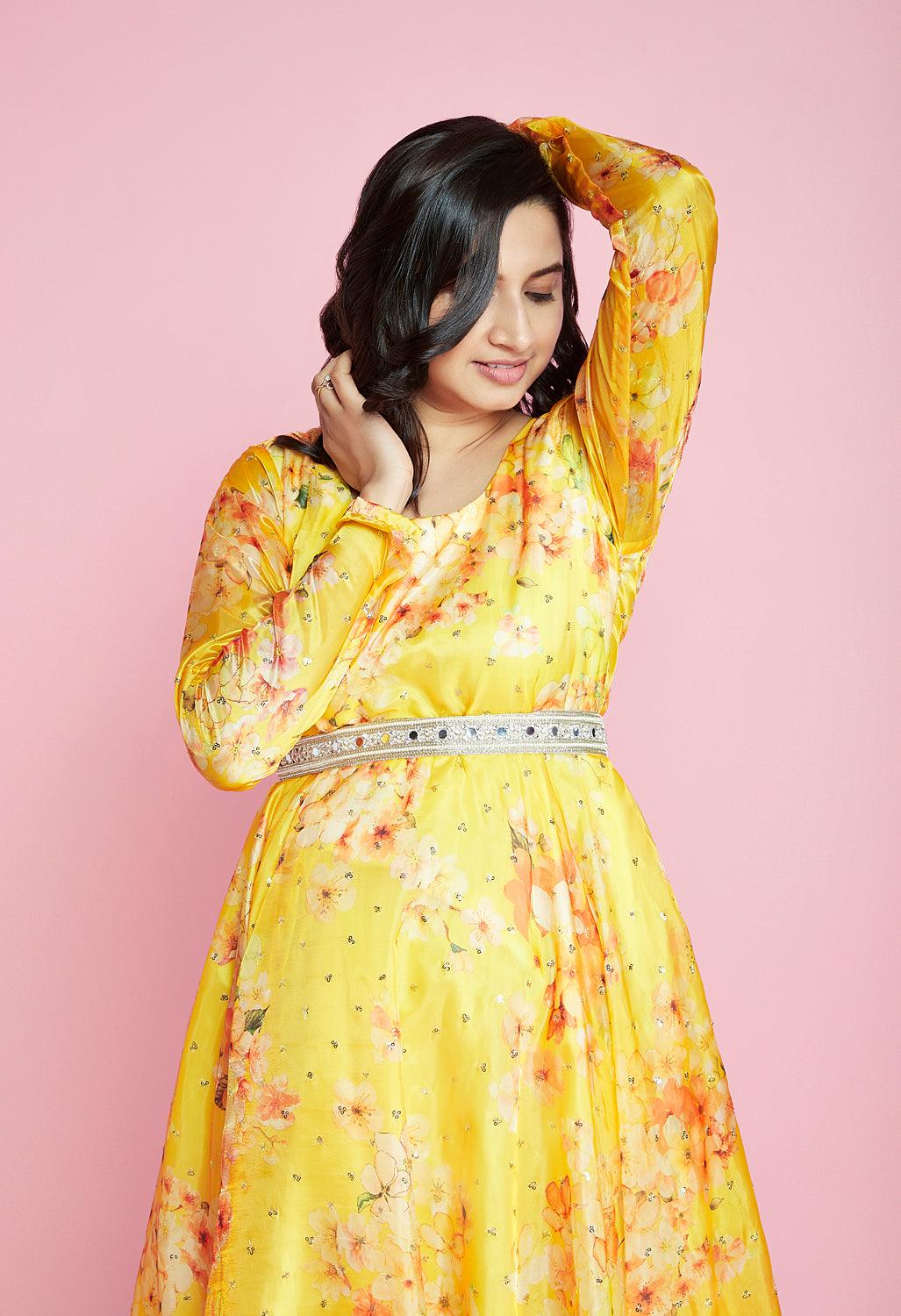 Mom Floral Dress Kurta - QUERATED