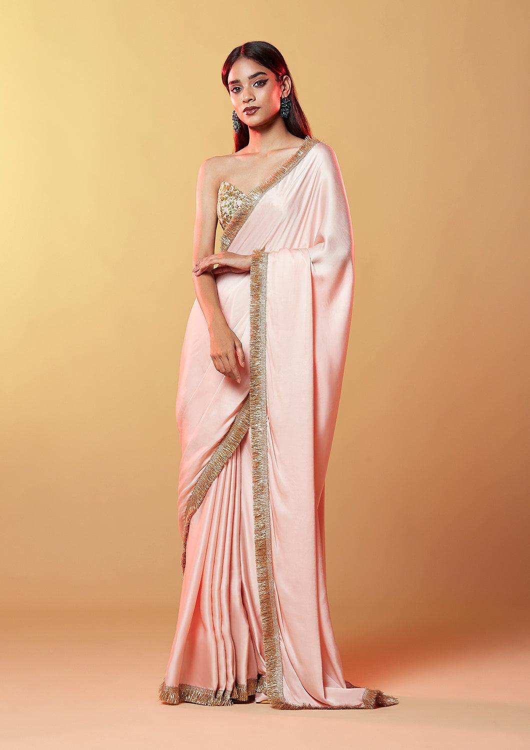 Iris SIlk Saree - QUERATED