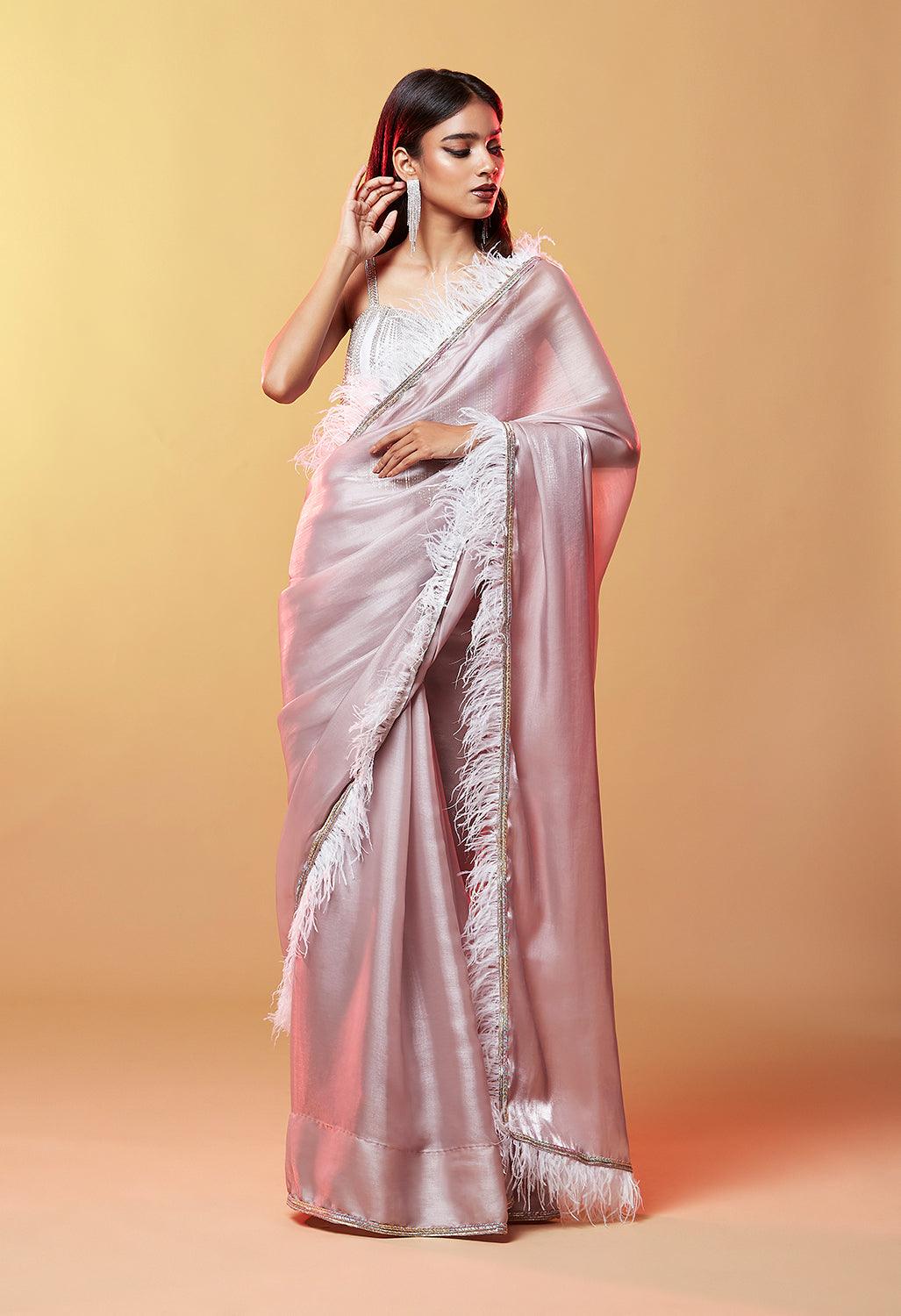 Vaani Organza Saree - QUERATED