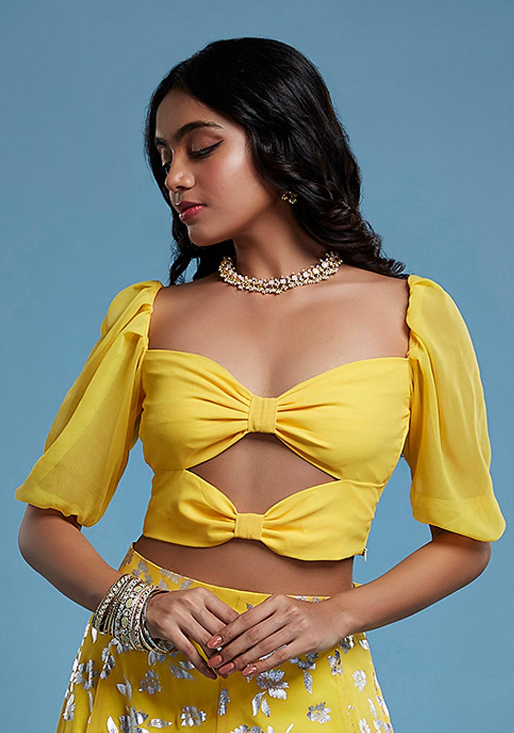 Yellow Bow Blouse - QUERATED