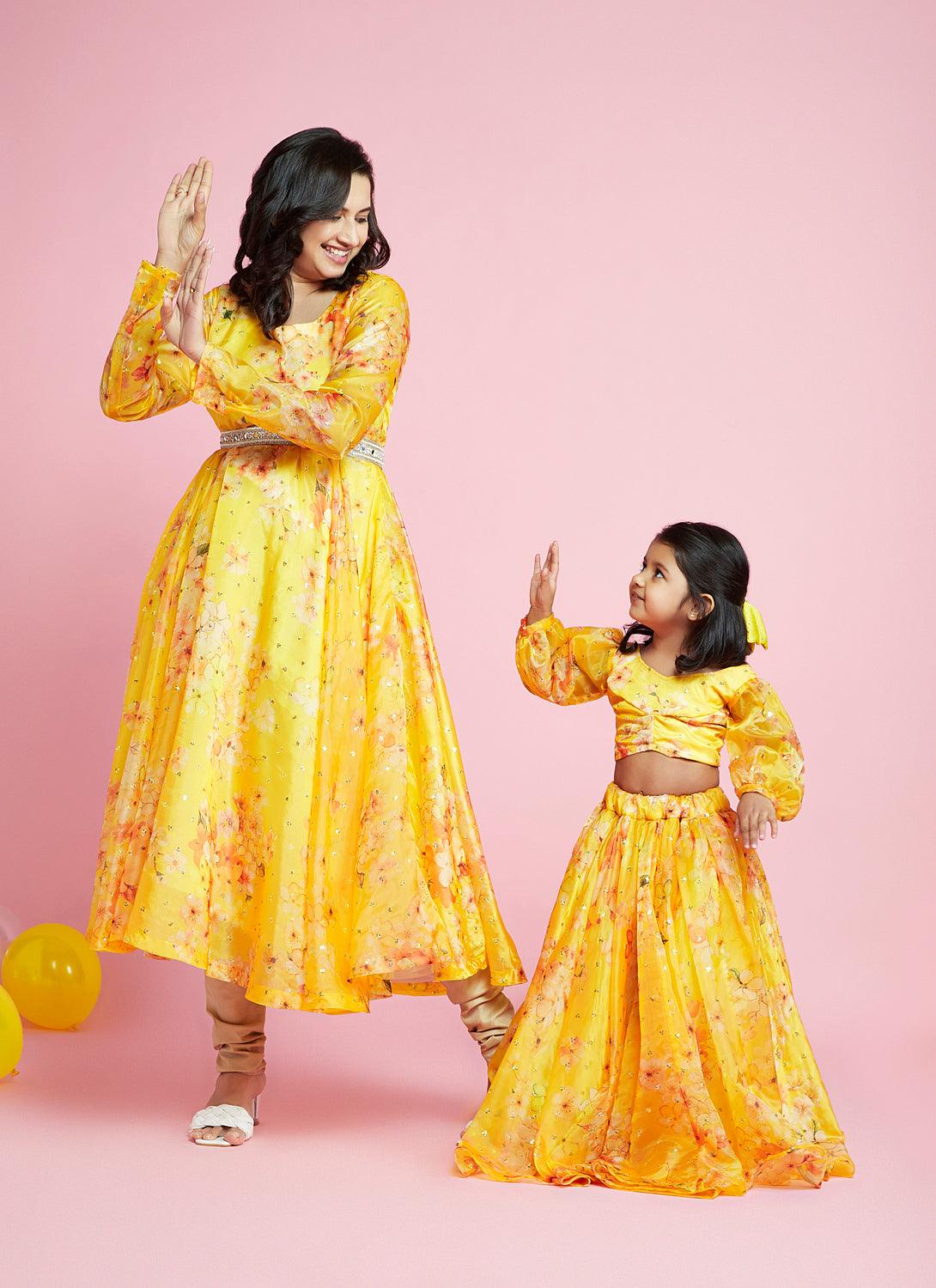 Mom Floral Dress Kurta - QUERATED