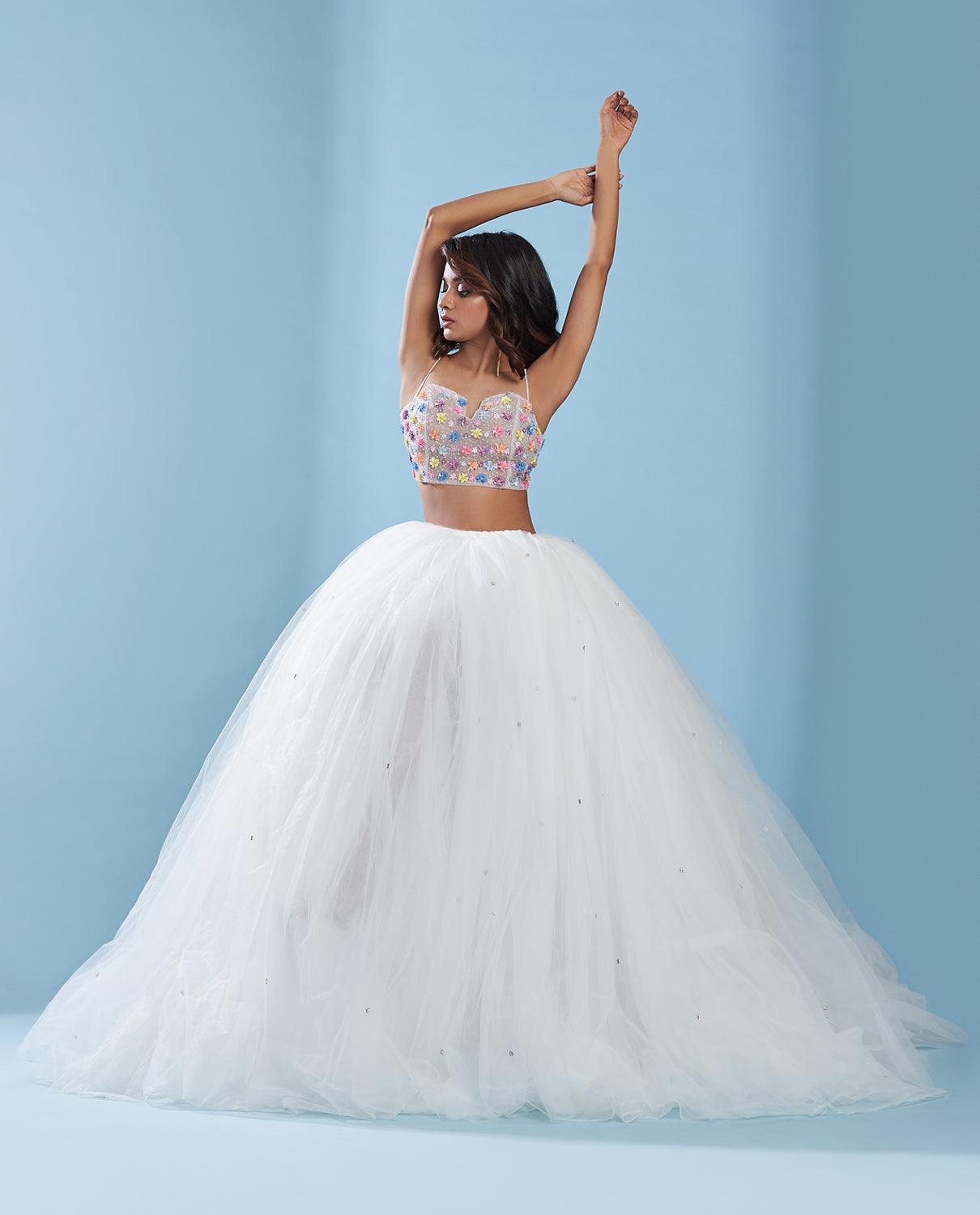 Simran Tulle Set - QUERATED