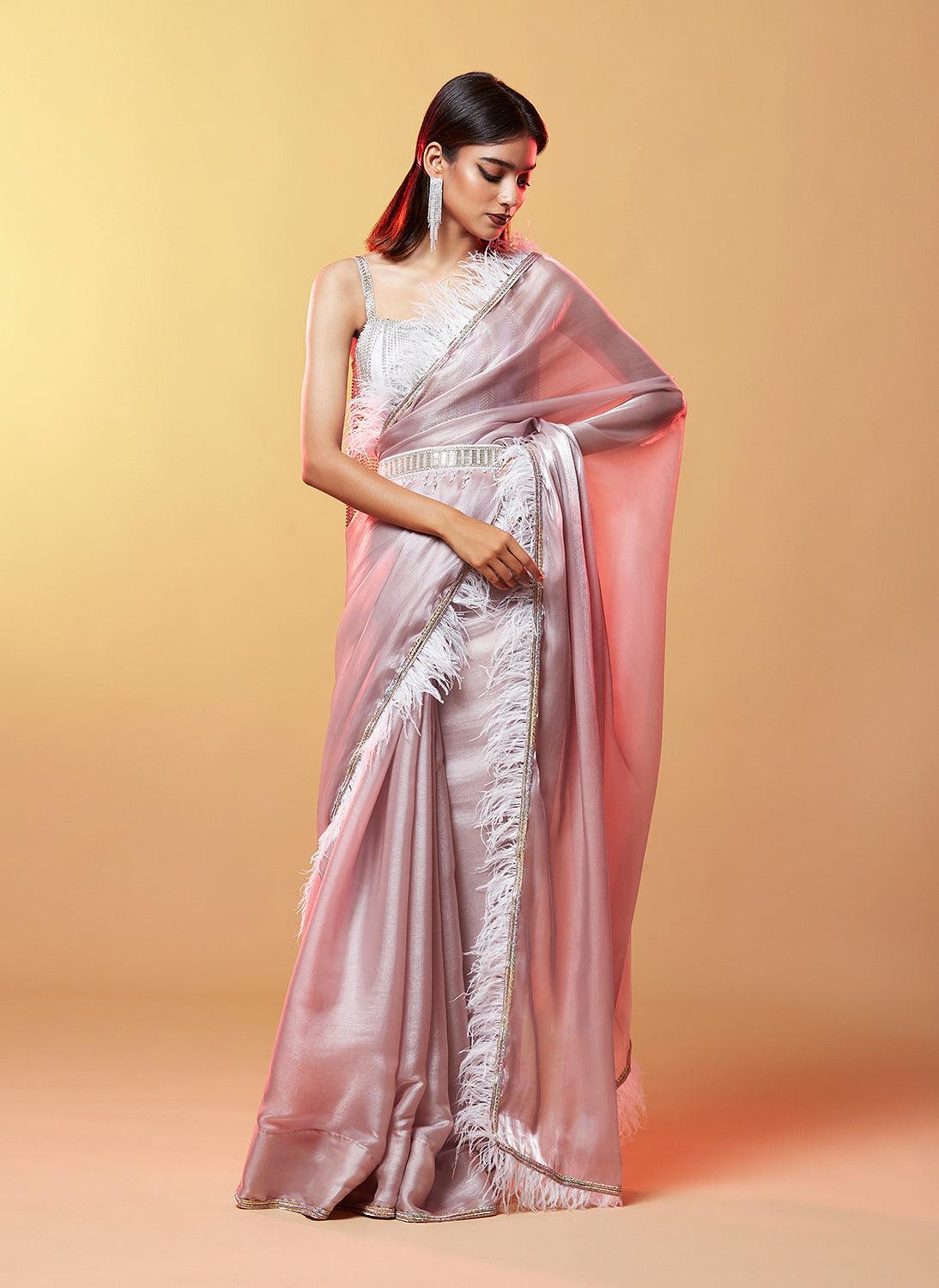 Vaani Organza Saree - QUERATED