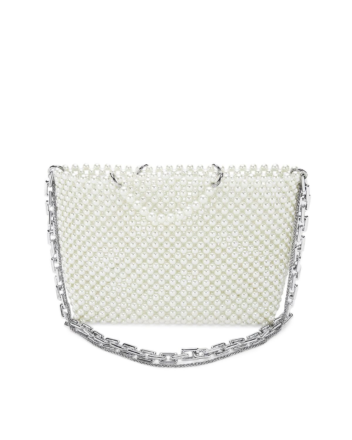 Skylar Pearl Beaded Tote Bag - QUERATED