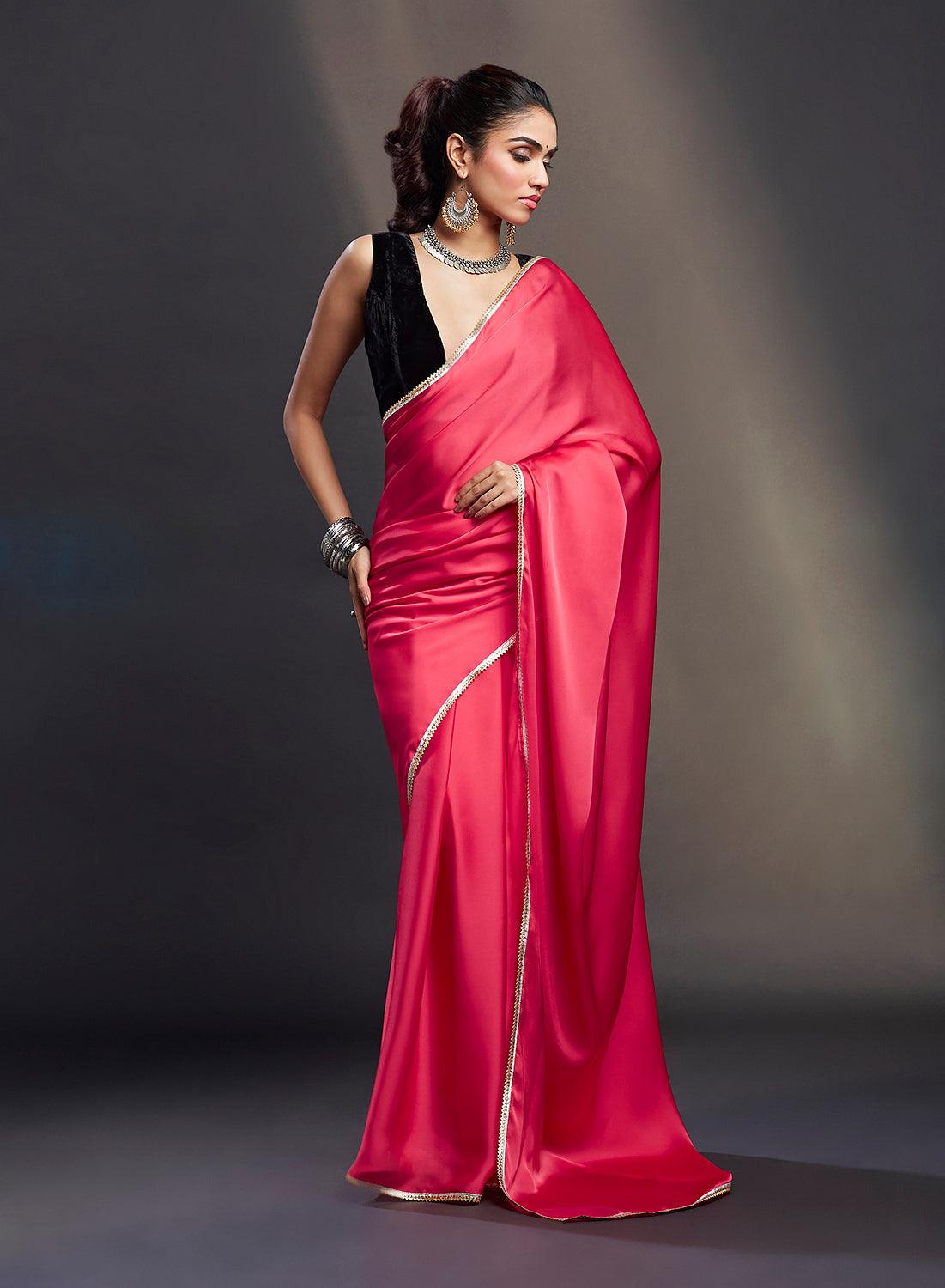 Coral Saree - QUERATED