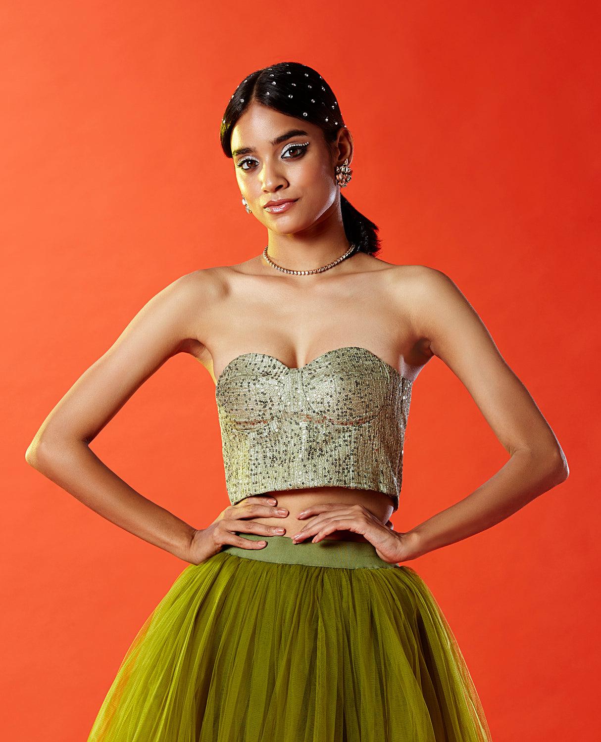 Tulle Lehenga Skirt - QUERATED