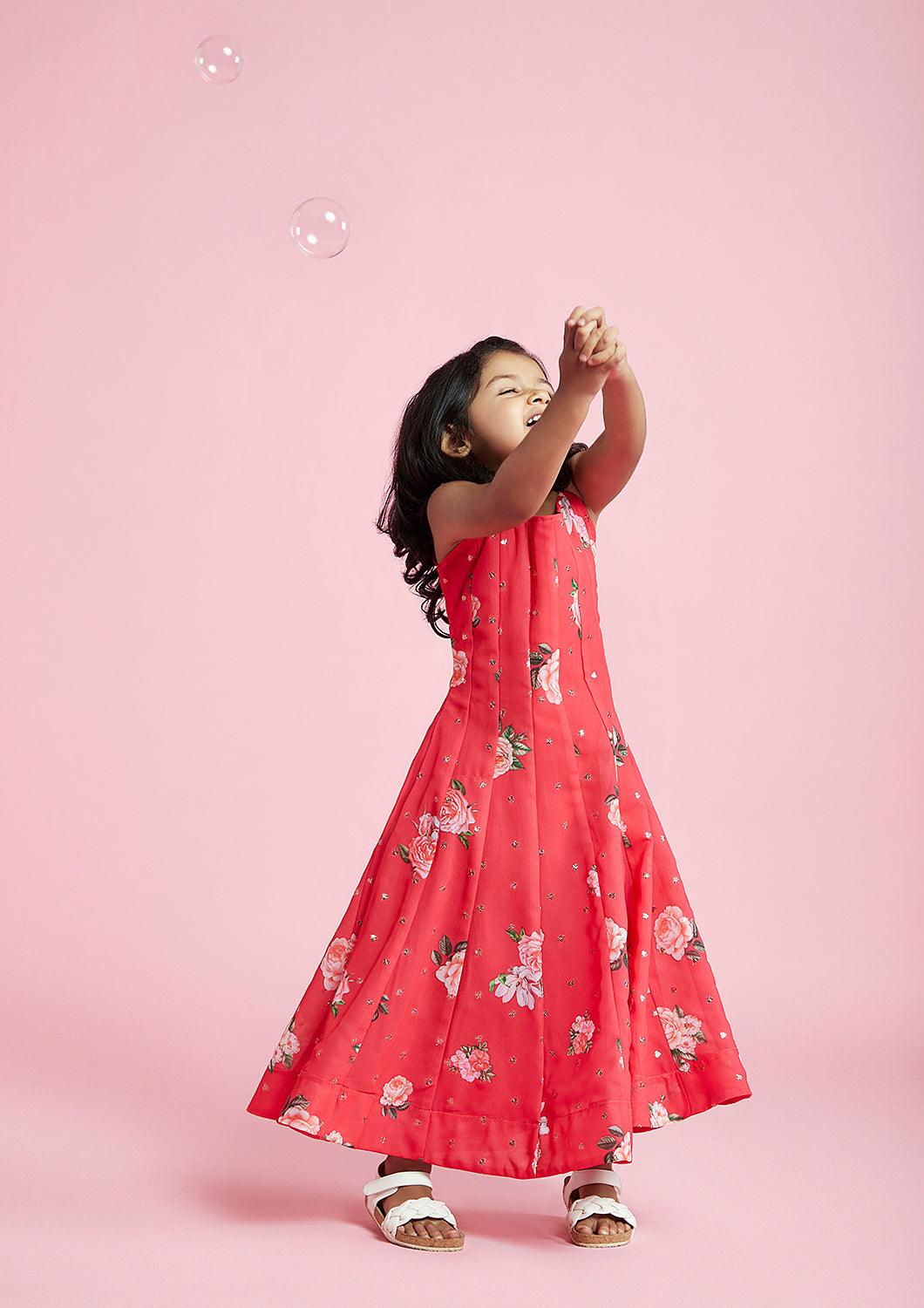 Mini Rose Dress Kurta - QUERATED