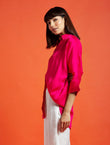 Eva Hot Pink Oversized Shirt - QUERATED