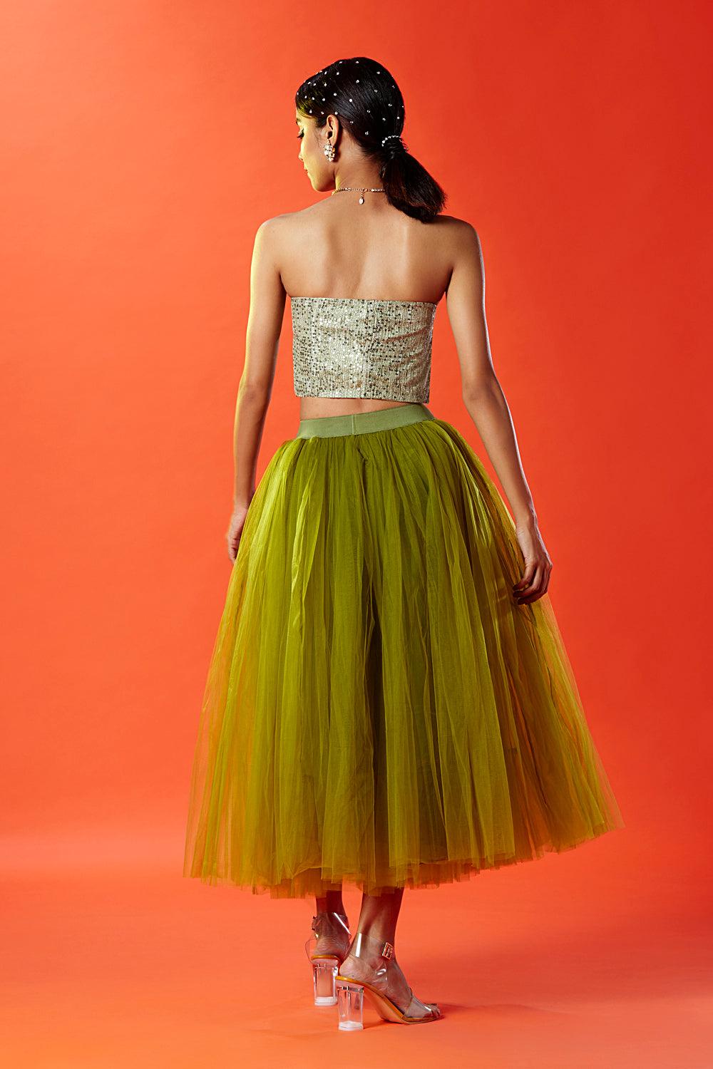 Tulle Lehenga Skirt - QUERATED