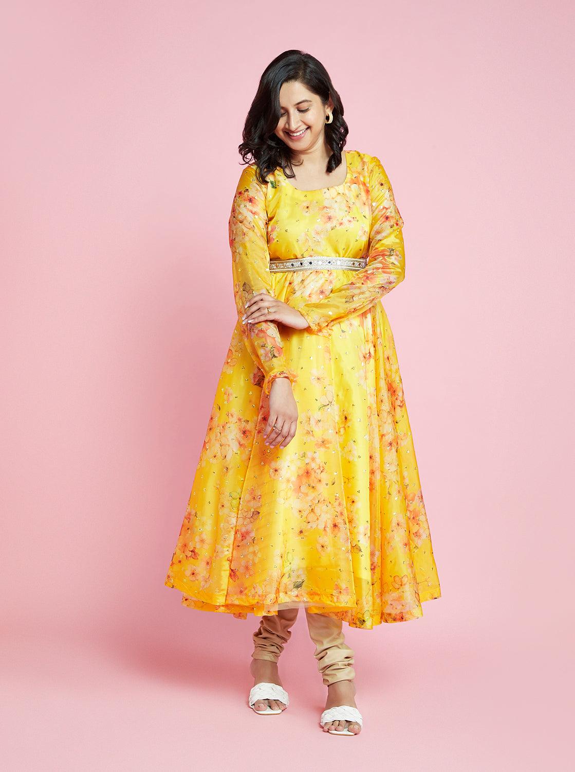 Mom Floral Dress Kurta - QUERATED