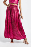 Kiana Plum Watercolour Skirt - QUERATED