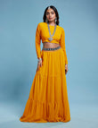 Mango Lehenga Set (Copy) - QUERATED